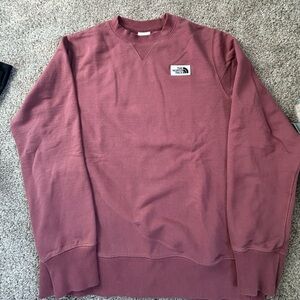 Womens The North Face Dusty Rose Crewneck Size Medium